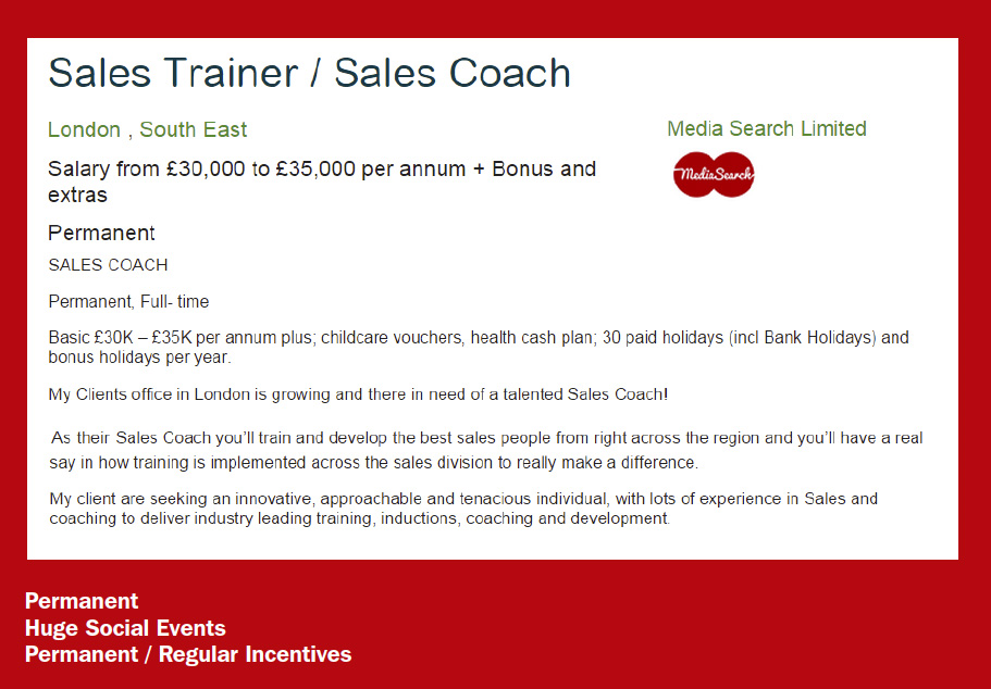 Coaching Job 2